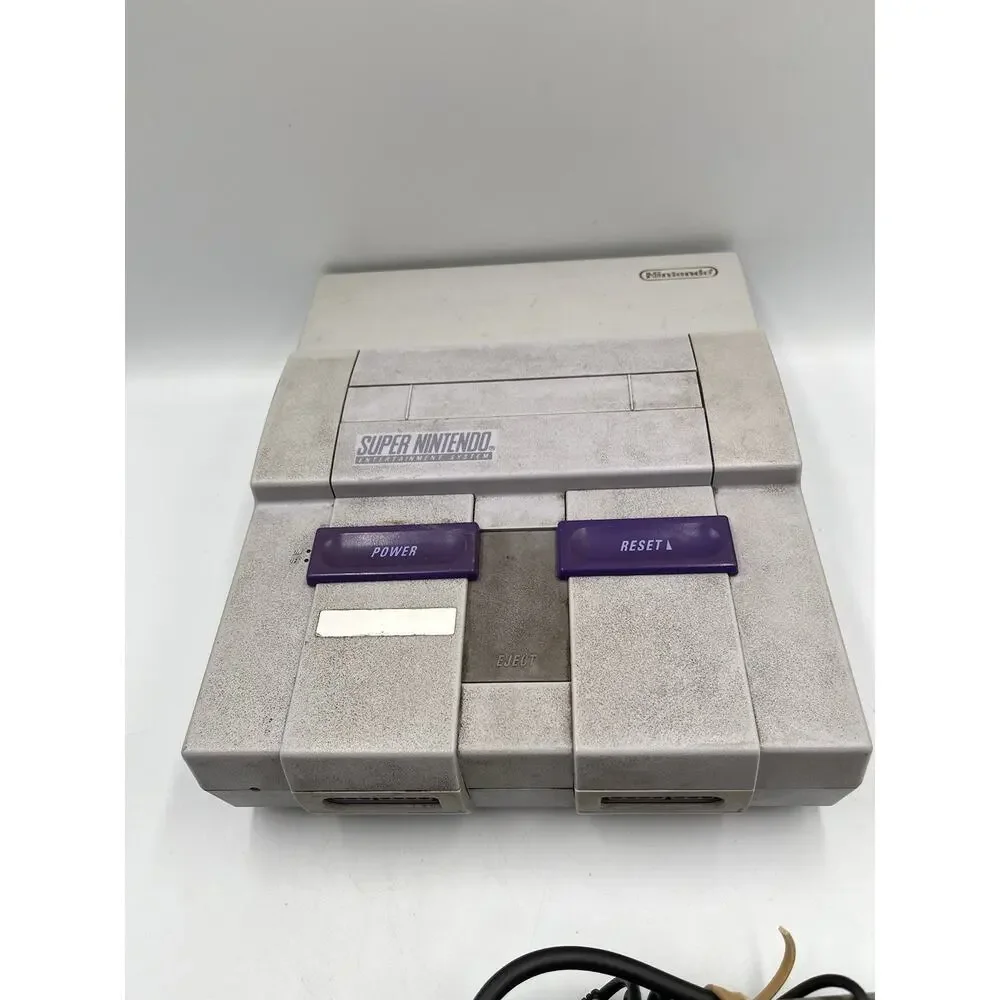 Super Nintendo Entertainment System SNES Console SNS-001 w/ Controller & Cords